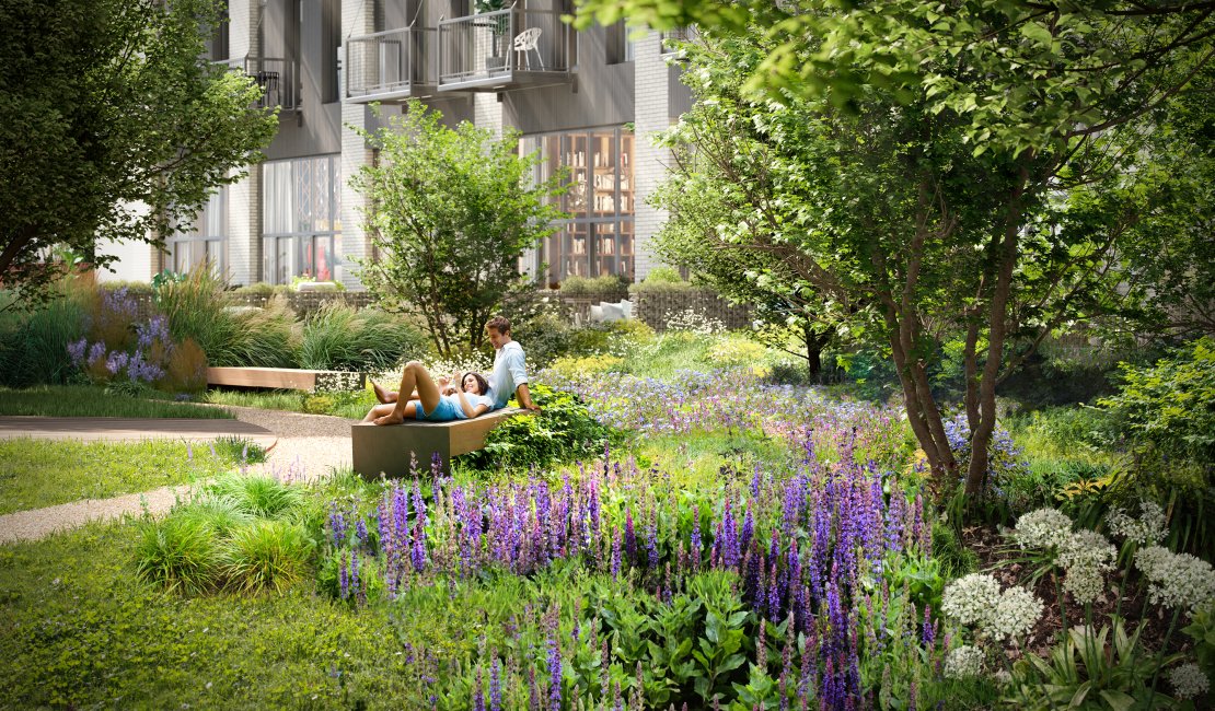 Inspired by the atmosphere of New York's So-Ho, it offers community-oriented living and a vibrant street life typical of the unconventional Holešovice district.