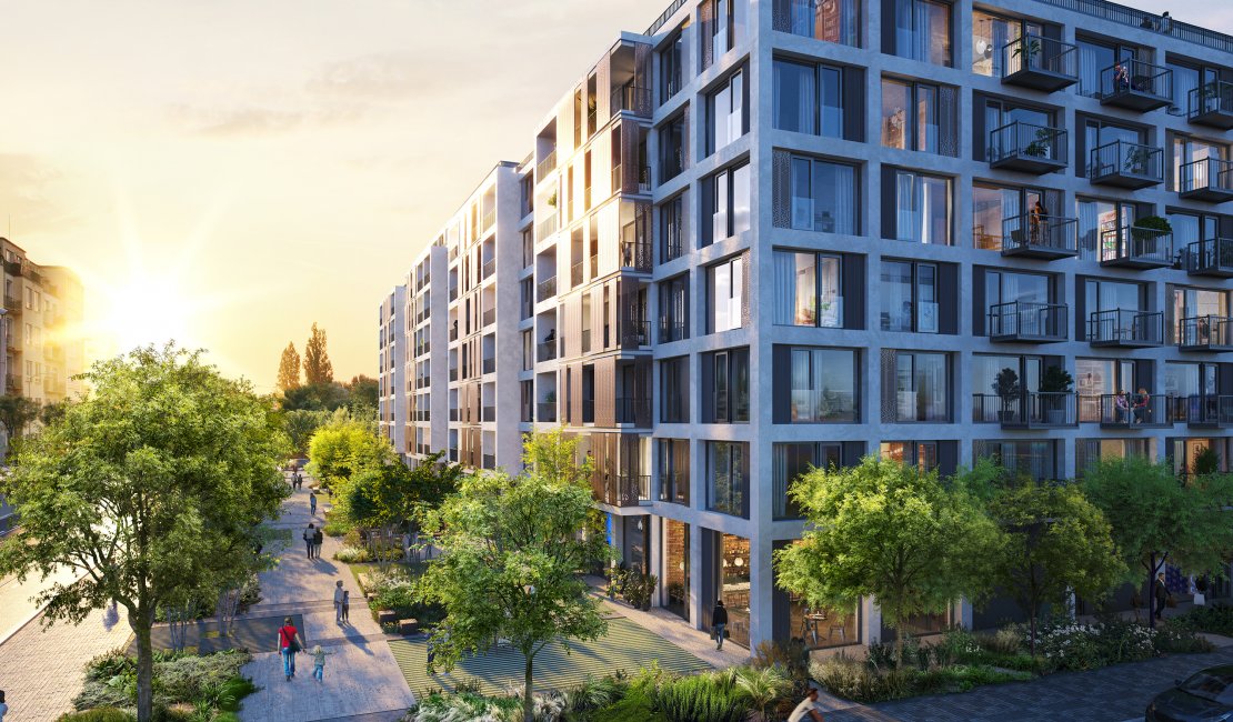 The SO-HO Residence buildings are designed to a low-energy standard, thus saving the environment, water and energy.
